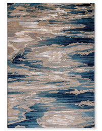 Samantha Multi-Coloured Contemporary Area Rug – 5'3