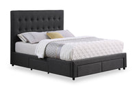 Beck King Storage Platform Bed 