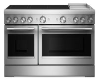 KitchenAid 6.3 Cu. Ft. Induction Freestanding Range with Griddle - Stainless Steel - KFID948SSS 