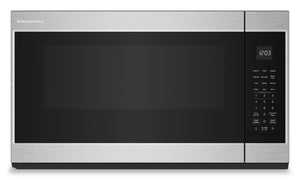 KitchenAid 1.9 Cu. Ft. Over-the-Range Microwave with 7 Sensor Functions - Stainless Steel - YKMMS130RPS