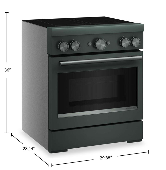 KitchenAid 30\" 4.1 Cu. Ft. Freestanding Convection Range with No Preheat Air Fry - Juniper - KFIS930SJP