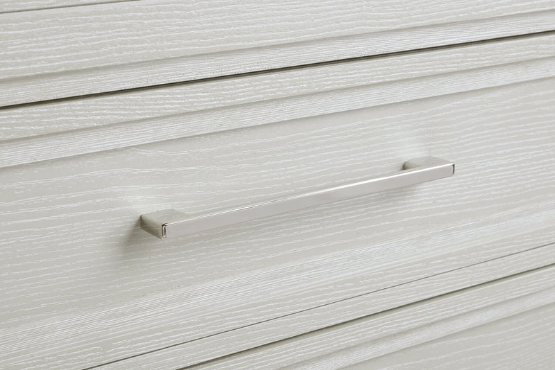 Vida Bedside 2-Drawer Nightstand, 27\"W x 28\"H - Sand