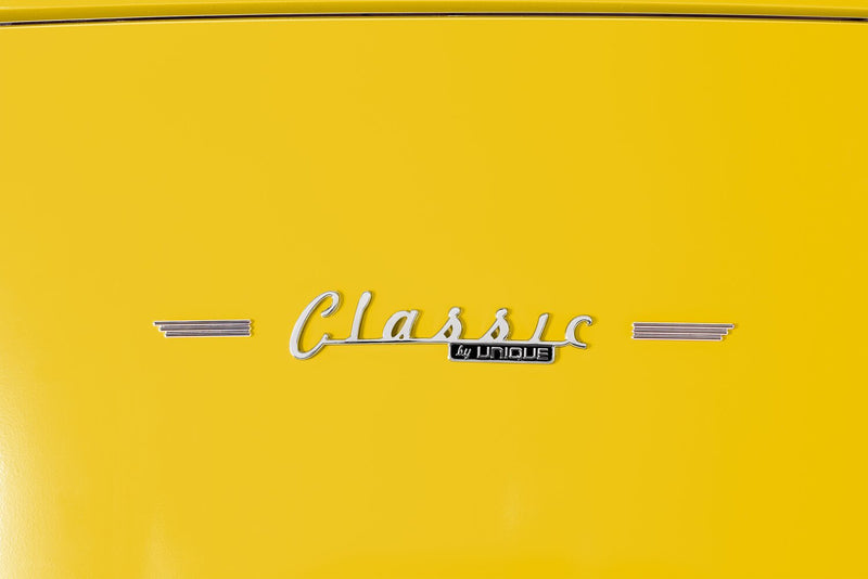 Unique Classic Retro 24\" 11 Cu Ft. Top Freezer Refrigerator - Canary Yellow - UNQ-310L Y TM