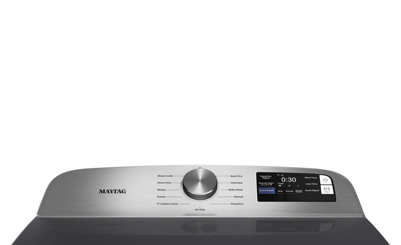Maytag 7.4 Cu. Ft. Top Load Gas Dryer with Advanced Moisture Sensing – Midnight Steel - MGD6205RF