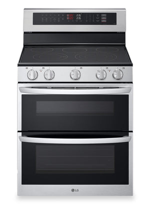 LG 7.3 Cu. Ft. Smart Double Oven Electric Range with ProBake Convection® - Stainless Steel - LDEL7324SE