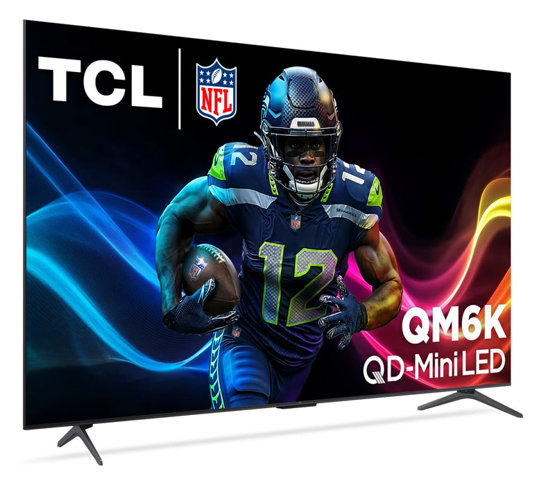 TCL 75\" QM61K Series QD-Mini LED QLED 4K UHD Smart Google TV (75QM61K)