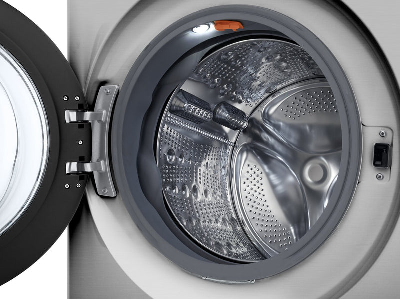 LG 5.8 Cu. Ft. Smart Front-Load High-Efficiency Steam Washer - Graphite Steel - WM5800HVA