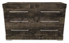 Riley Bedroom 6-Drawer Dresser, 49