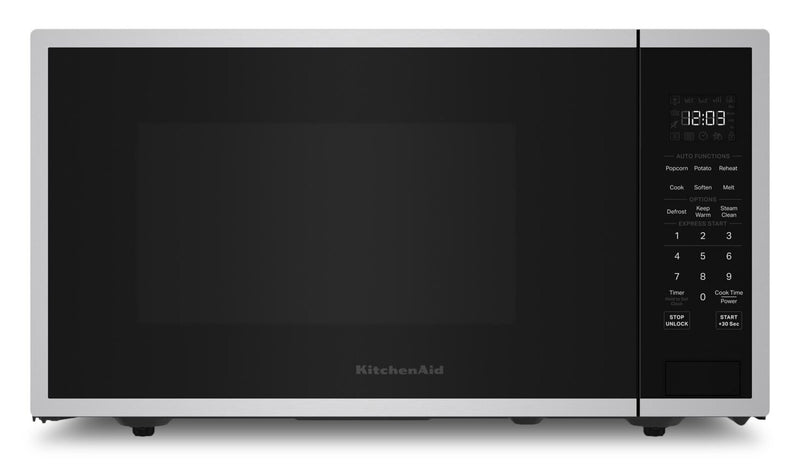 KitchenAid 1.6 Cu. Ft. Countertop Microwave – PrintShield Stainless Steel - YKMCS122SPS