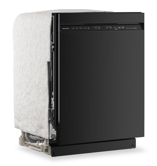 KitchenAid 24\" 47 dBA Dishwasher with Third Level Utensil Rack – Black - KDFS224SBL