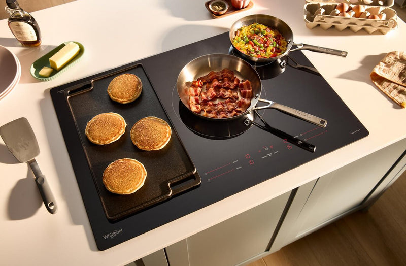 Whirlpool 36\" 5-Element Induction Cooktop - Black - WCIT7536SB