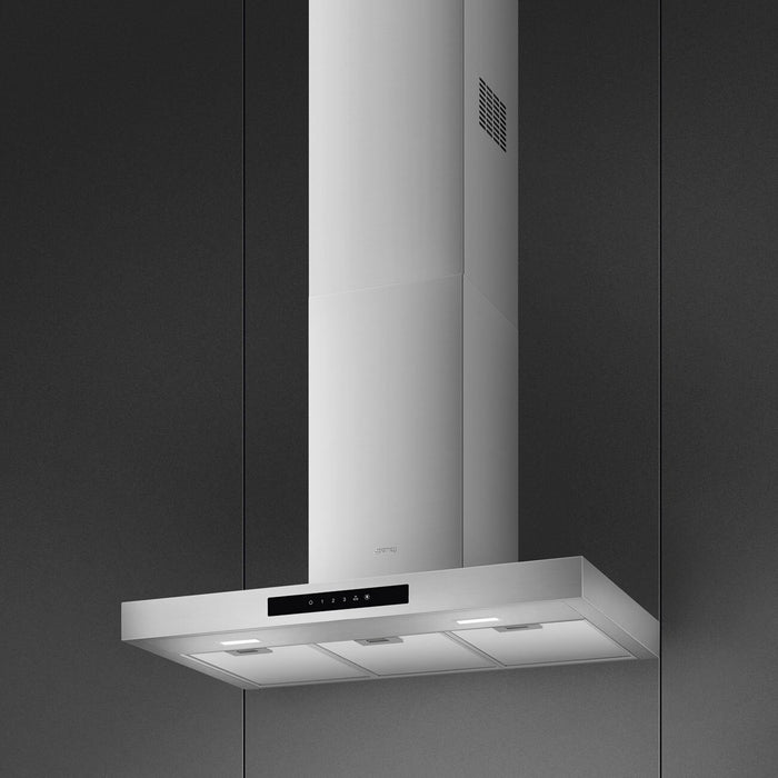 Smeg 30” Range Hood – Stainless Steel - KBTU30X