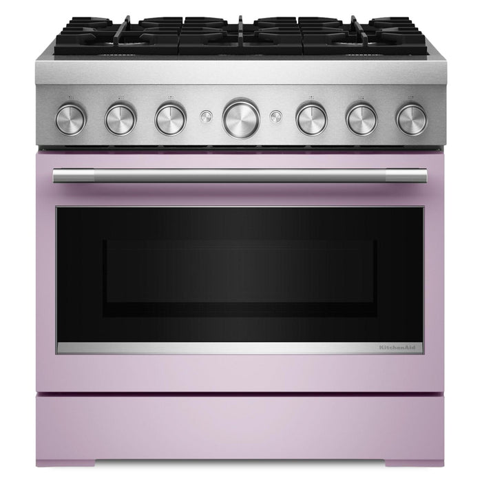 KitchenAid 5.1 Cu. Ft. Dual Fuel Range with No Preheat Air Fry – Wildflower - KFDS936SWF 
