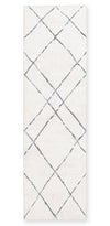 Selin Ivory Washable Runner Area Rug - 2’ x 7’