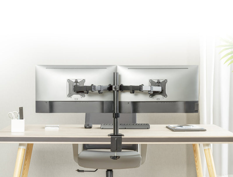 Ultralink Performance Low Profile Dual Monitor Arm Mount for Screens 17\" - 32\" (ULPMALP2)