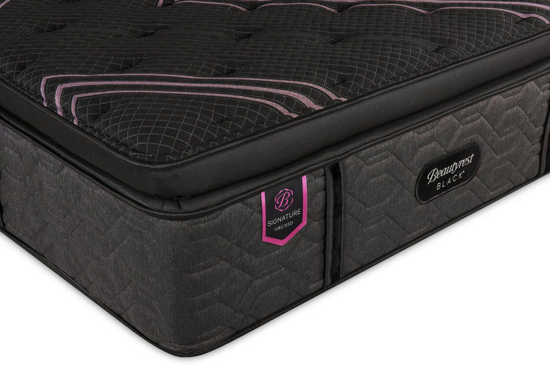 Beautyrest Black Signature Orchid Euro Pillowtop Twin XL Mattress