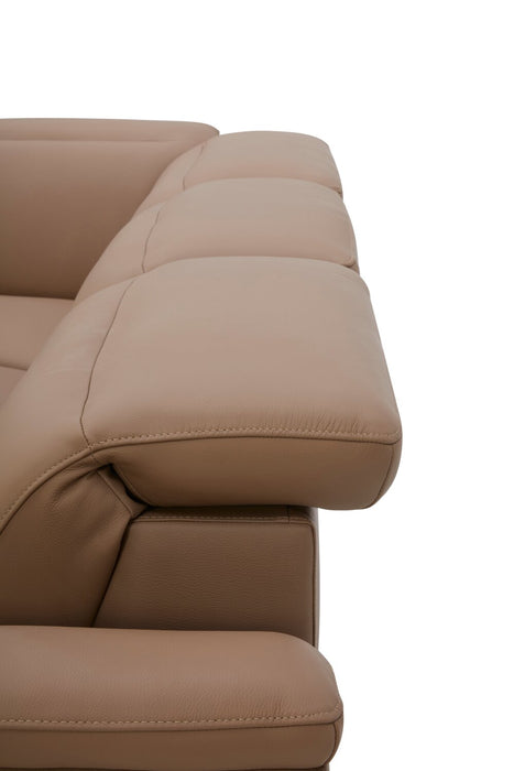 Valencia 5-Piece Left-Facing Power Reclining Sectional - Blanca Macha