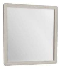 Cami Bedroom Dresser Mirror, Attachable/Wall Hanging - Grey Oak
