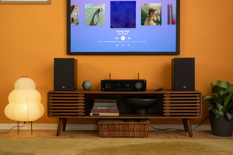 JBL Stage 250B 2-Way 5.25\" Bookshelf Loudspeaker Pair - Black (JBL250BBLK)