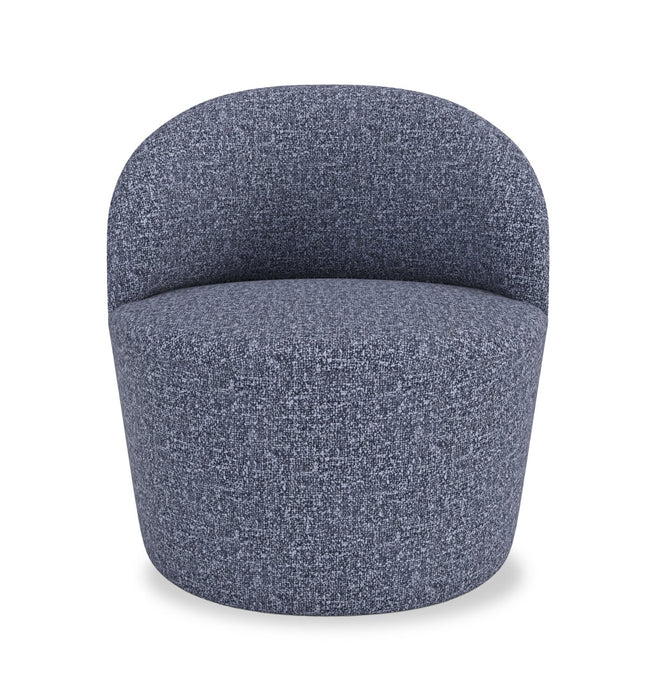 Lexi 28.35\" Fabric Accent Chair – Blue