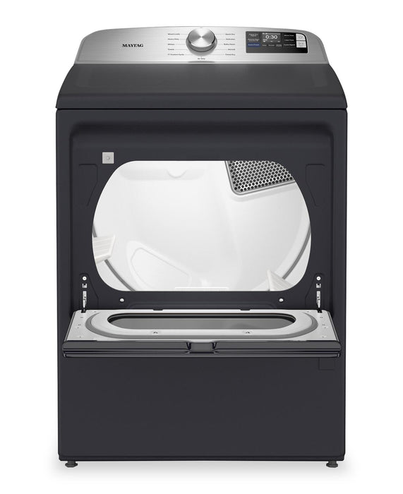Maytag 7.4 Cu. Ft. Top Load Gas Dryer with Advanced Moisture Sensing – Midnight Steel - MGD6205RF
