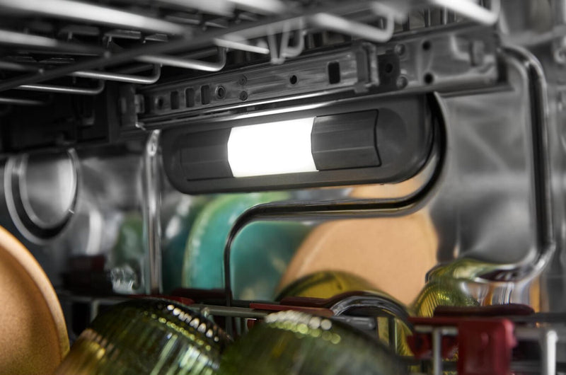 KitchenAid 24\" 44 dBA Dishwasher with 360° Max Jets™ Third Rack – Black Ore - KDTS724SBE