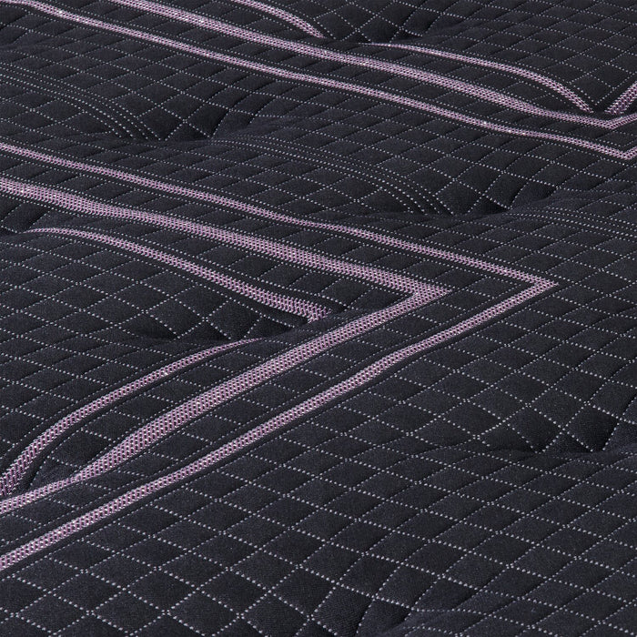 Beautyrest Black Signature Orchid Euro Pillowtop King Mattress Set