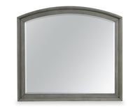 Chelsea Bedroom Dresser Mirror - Grey 