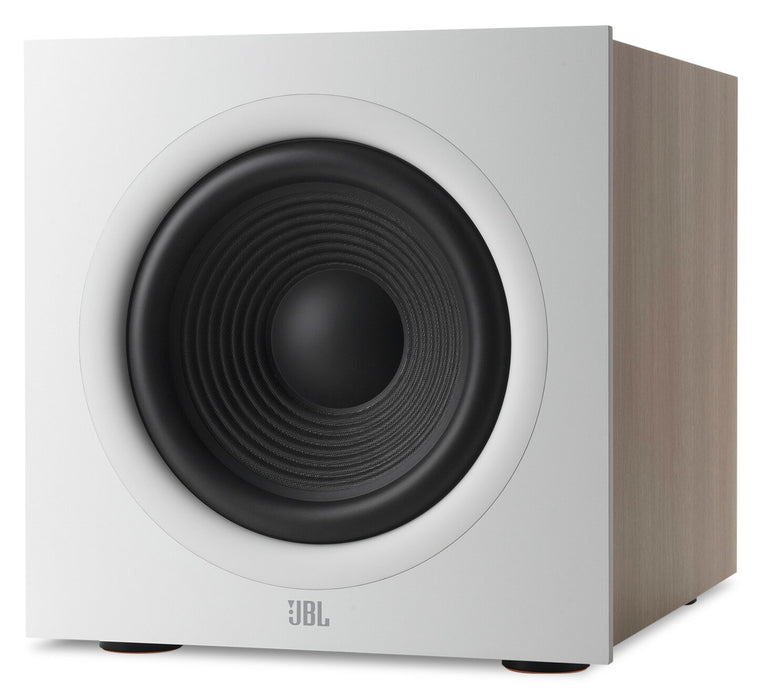 JBL Stage 200P 10\" 300W Powered Subwoofer - White (JBL200PWHTAM)