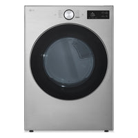 LG 7.4 Cu. Ft. Smart Front-Load Electric Dryer with AI Sensory Dry - Graphite Steel - DLEX5800V