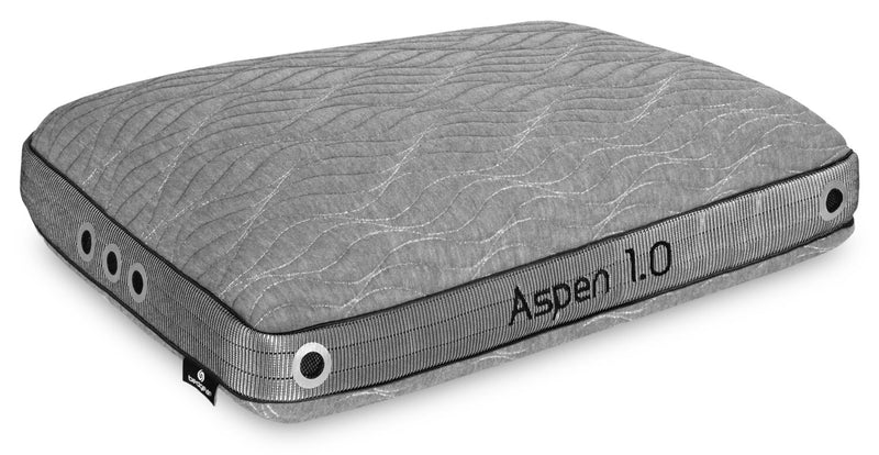 BEDGEAR Aspen 1.0 Performance Pillow - Stomach Sleeper