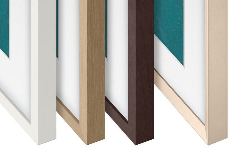 Samsung Customizable Bezel for 43\" The Frame TV - Beveled Sand Gold