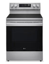 LG 6.3 Cu. Ft. Smart Electric Range with Air Fry - Stainless Steel - LREN6323YE