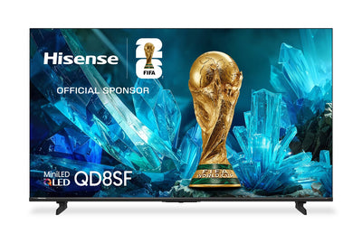 HISENSE 65" QD8SF Hi-QLED Mini-LED 4K Smart Fire TV (65QD8SF) – 2026 Model | Téléviseur intelligent Hi-QLED Mini DEL HISENSE QD8SF 4K de 65 po avec Fire TV (65QD8SF) - modèle 2026