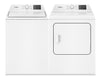 Whirlpool 4.8 Cu. Ft. Top Load Washer and 7 Cu. Ft. Electric Dryer with AutoSensing - White