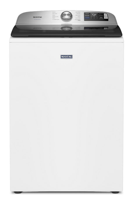Maytag 6.0 Cu. Ft. Pet Pro Top-Load Washer and 7.4 Cu. Ft. Gas Dryer - White - MATL72GW