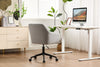 Stevie 23" Swivel Office Chair with Adjustable Height – Grey  | Chaise de bureau pivotante Stevie de 23 po à hauteur réglable - grise