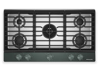 KitchenAid Gas-on-Metal Cooktop with Integrated Wok Grate – Juniper - KCGK536SJP 