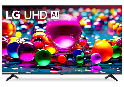 LG 65" UA77 4K UHD Smart webOS TV (65UA7700PUB.ACCQ) - 2025 Model | Téléviseur intelligent LG UA77 UHD 4K de 65 po avec webOS (65UA7700PUB.ACCQ) - modèle 2025