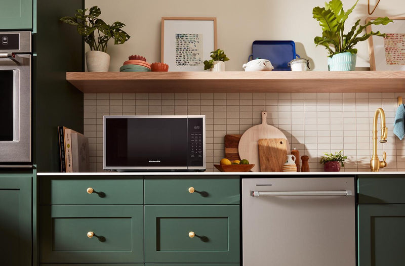 KitchenAid 1.6 Cu. Ft. Countertop Microwave – PrintShield Stainless Steel - YKMCS122SPS