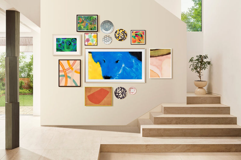 SAMSUNG 50\" LS03F The Frame with Vision AI QLED 4K UHD Smart TV (QN50LS03FAFXZC) - 2025 Model