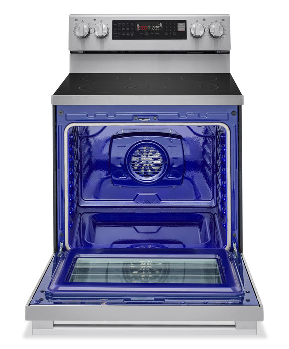 LG 6.3 Cu. Ft. Smart Electric Range with Air Fry - Fingerprint Resistant Stainless Steel - LREN6325XE