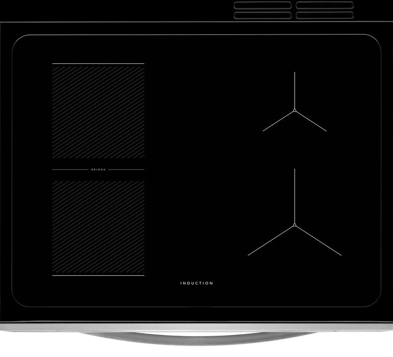 Frigidaire 5.3 Cu. Ft. Front Control Induction Range with Air Fry – Stainless Steel - FCFI308CBS