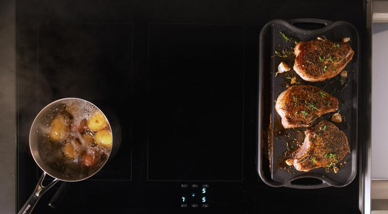 KitchenAid 36\" 5.1 Cu. Ft. Freestanding Induction Range with No Preheat Air Fry – Stainless Steel - KFIS936SSS