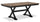 Raven Dining Table, 60-78