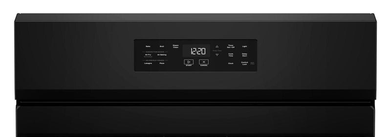 Whirlpool 30\" 5.0 Cu. Ft. Gas Range with Air Cooking – Black - WFGS4530SB