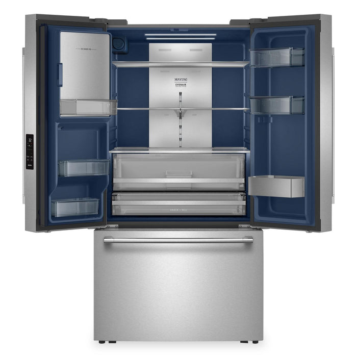 Maytag 36\" 30 Cu. Ft. French Door Refrigerator - Stainless Steel - MRFF5336TZ
