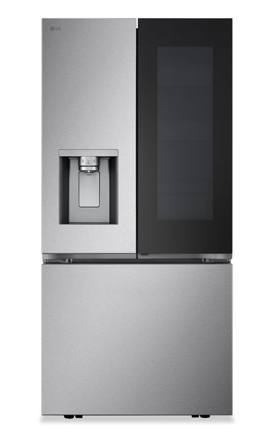 LG 33" 24.5 Cu. Ft Smart French Door Refrigerator with InstaView® - LF25S6560S | Réfrigérateur intelligent LG de 24,5 pi3 et de 33 po à portes françaises avec InstaViewMD - LF25S6560S