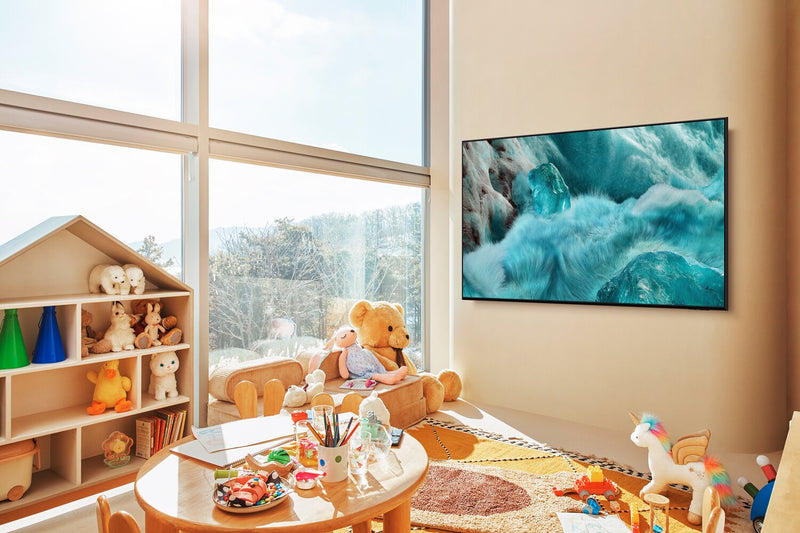 SAMSUNG 85\" Q7F QLED 4K UHD Vision AI Smart Tizen OS TV (QN85Q7FAAFXZC) - 2025 Model
