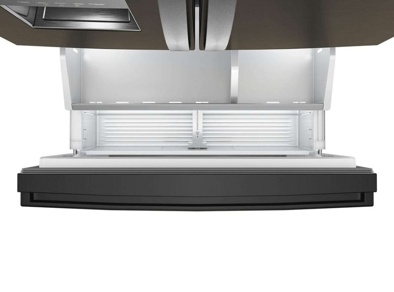 Whirlpool 36\" 23.4 Cu. Ft. French Door Refrigerator – Black Stainless Steel - WRFC5036RV